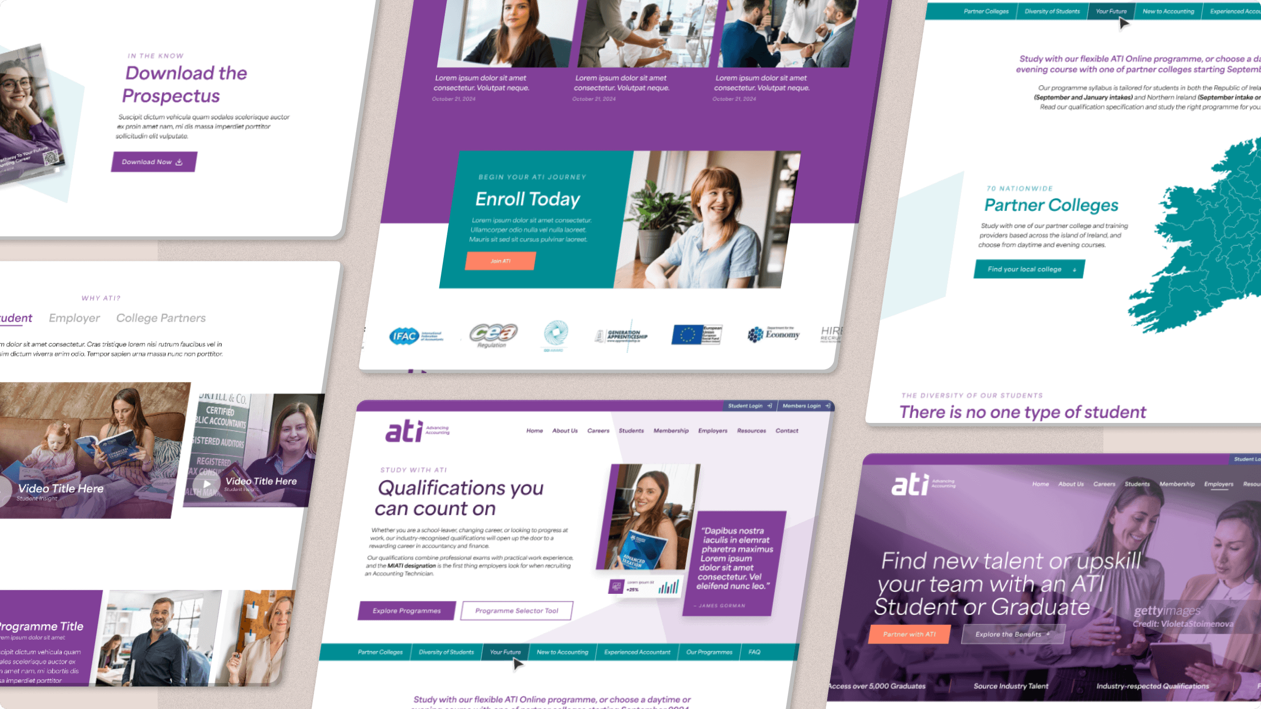 Accounting Technicians Ireland (ATI) project visual