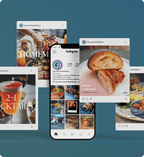 Gourmet Food Parlour project visual