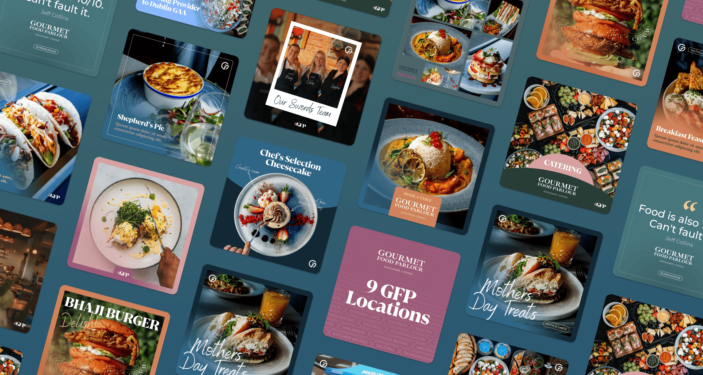 Gourmet Food Parlour project visual