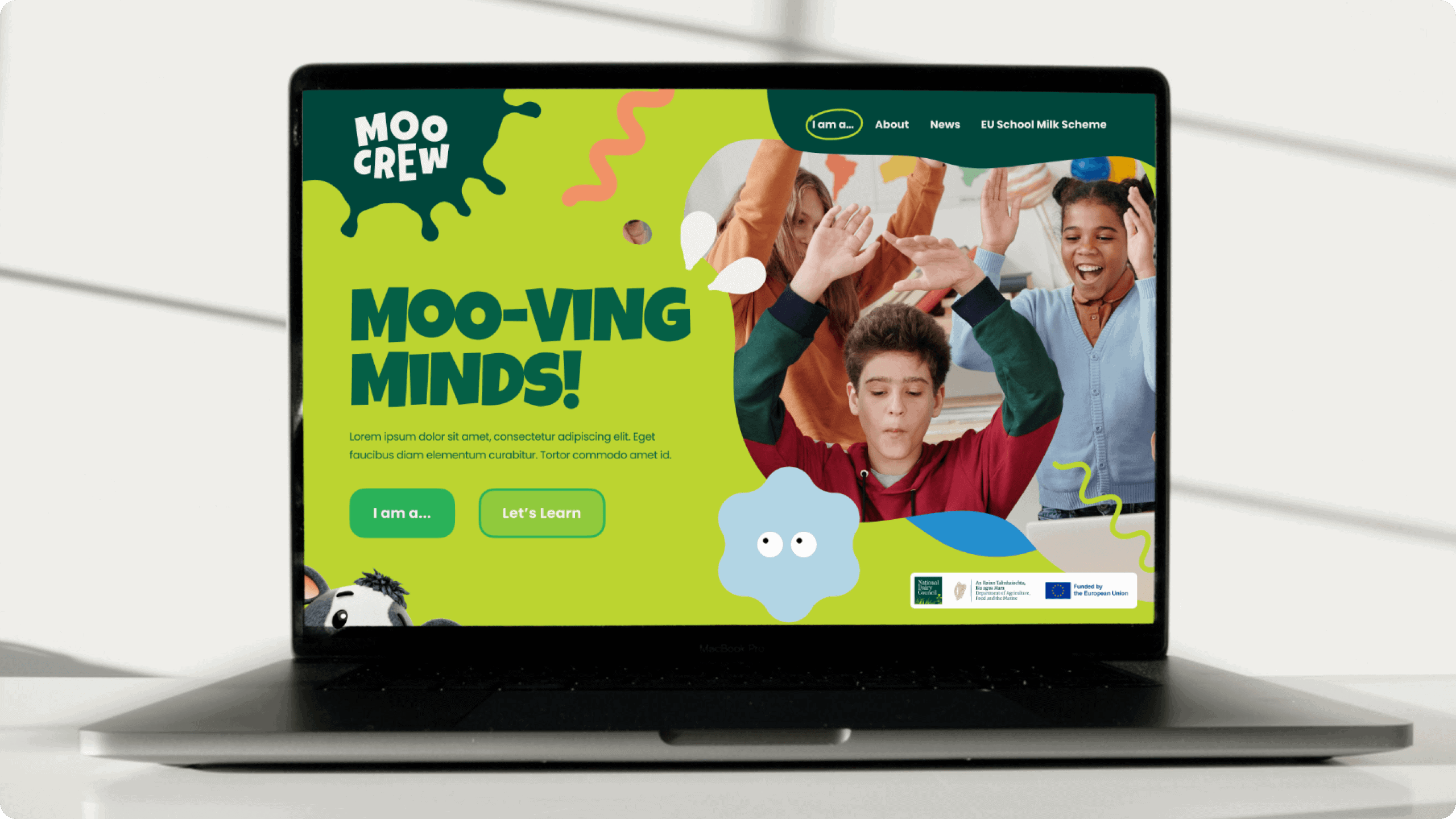 Moo Crew project visual