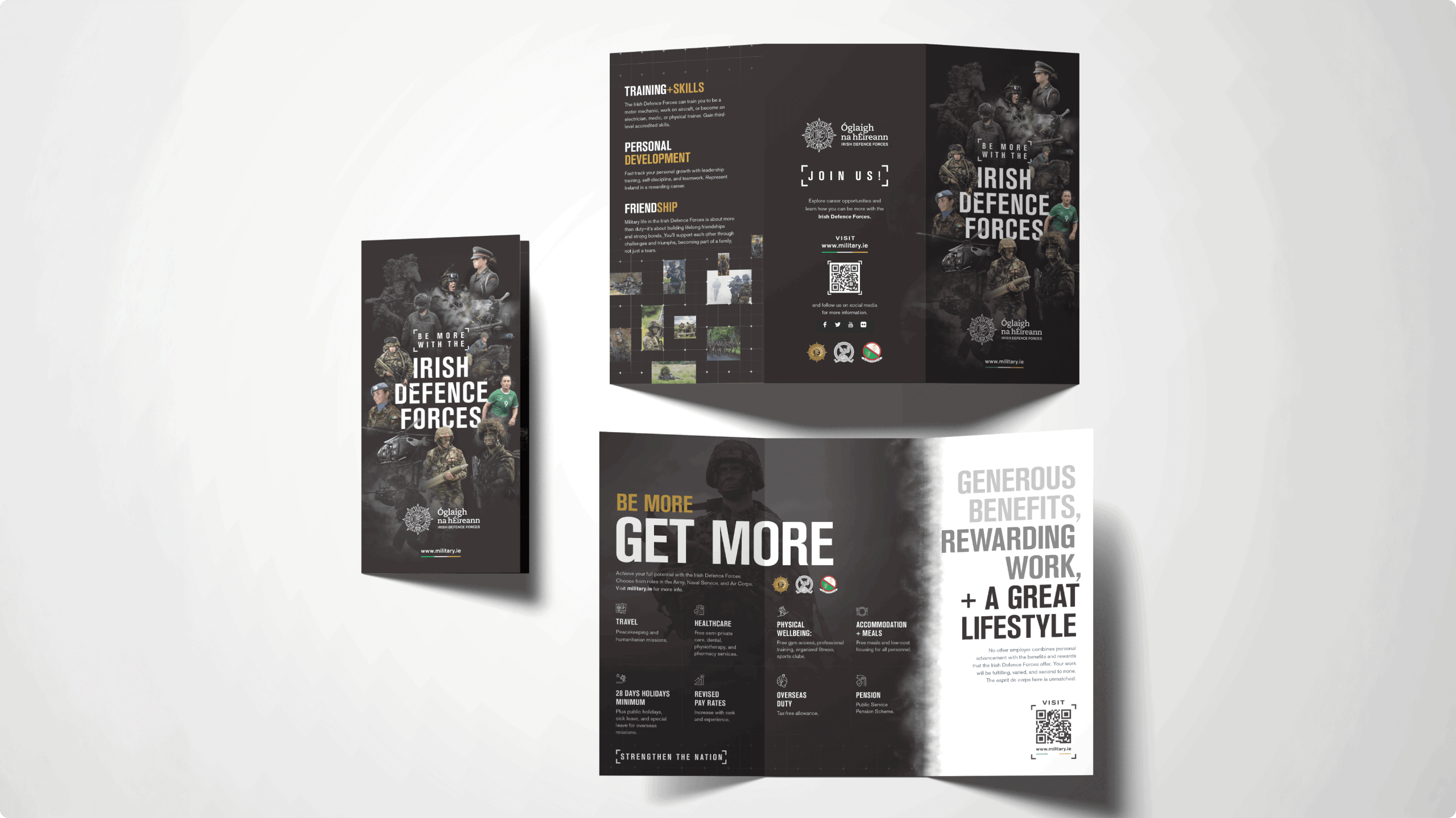The Irish Defence Forces project visual
