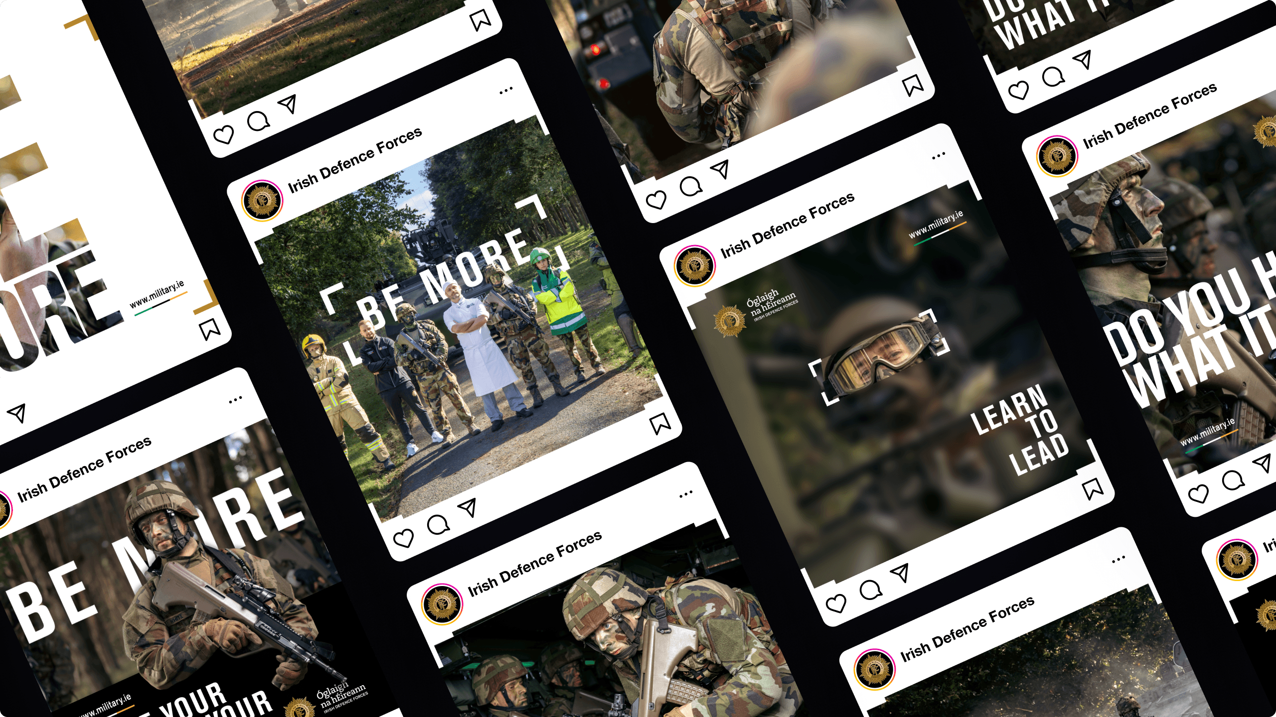 The Irish Defence Forces project visual